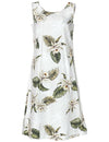 Orchids Knee Length Makani Hawaiian Dress