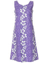 Honolulu Knee Length Hibiscus Hawaiian Dress