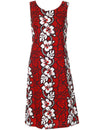 Honolulu Knee Length Hibiscus Hawaiian Dress