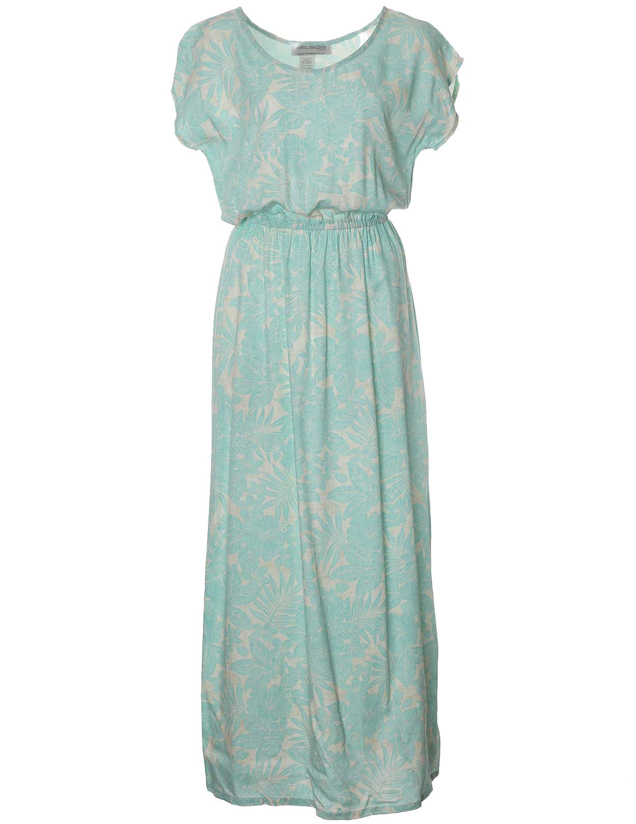 Kohala Full Length Dress w/Cap Sleeves