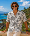 Kona Short Sleeves Men's Aloha Shirt Black