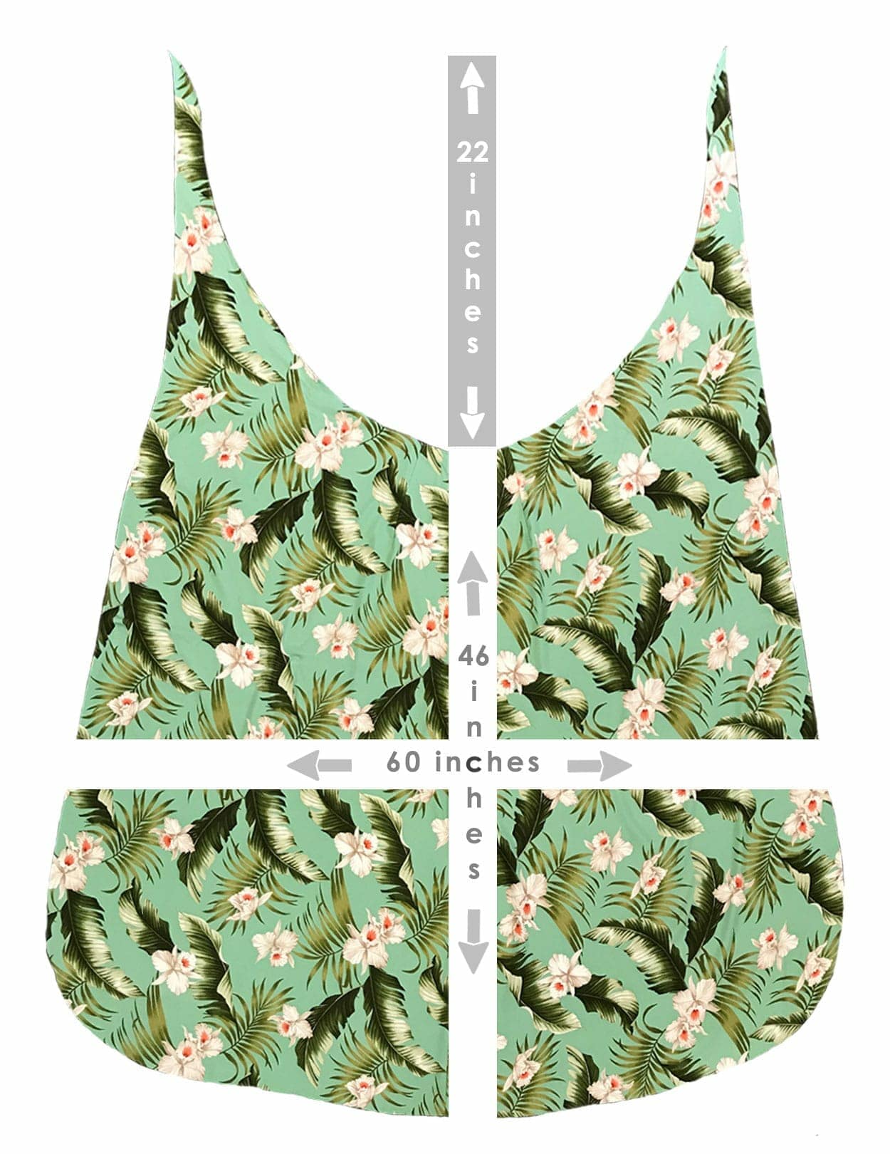 Lanikai Large Hawaiian Sarong Cover-up