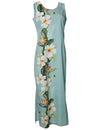 Lanikai Long Maxi Cocktail Hawaiian Dress Long Maxi Dress