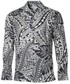 Tribal Long Sleeves Hawaiian Shirt