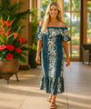 Full Length Muumuu Dress Relaxed Fit Luna