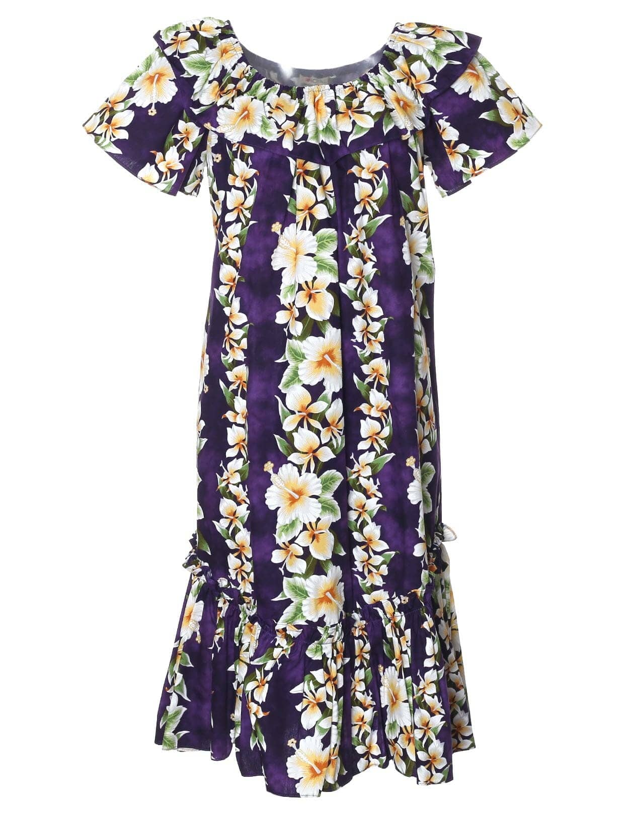 Luana Short Ruffled Muumuu Dress