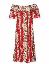 Luana Short Ruffled Muumuu Dress