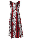 Luna Sleeveless Long Maxi Hawaiian Dress