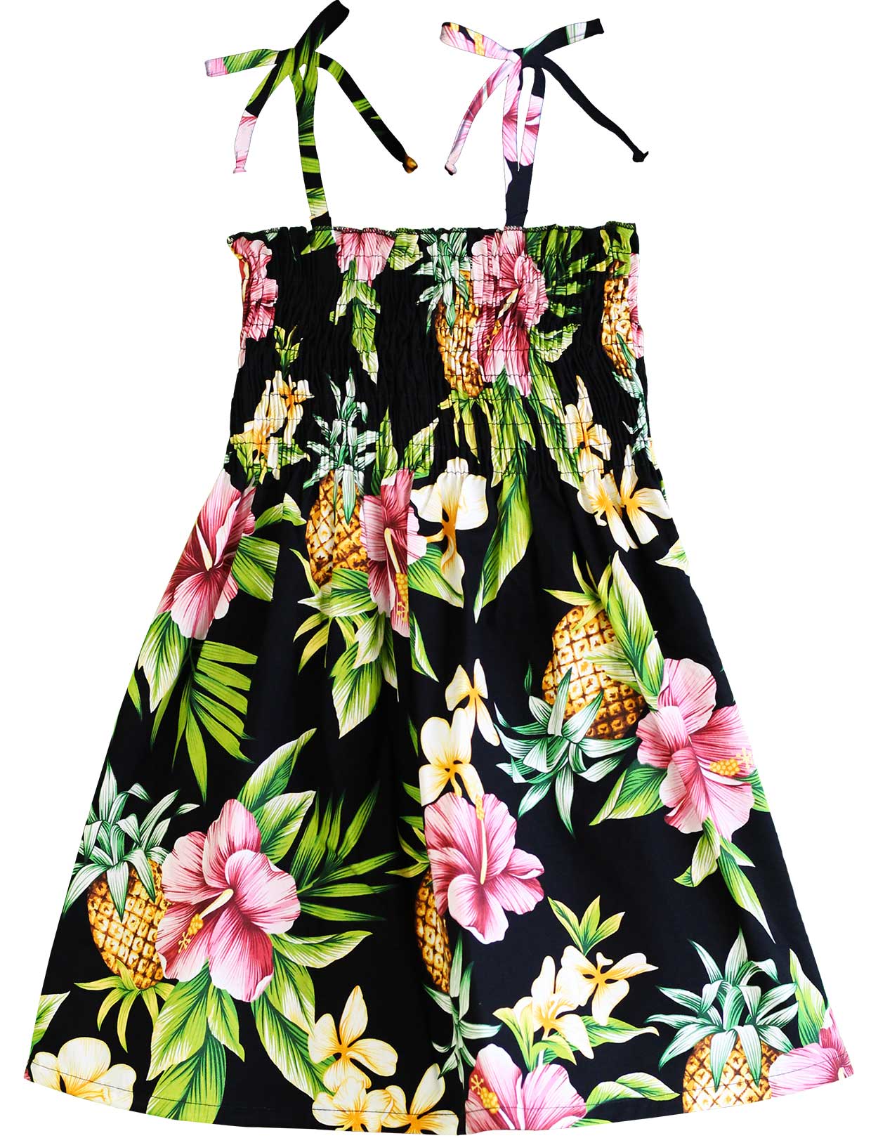 Mahina Girls Smock Hawaiian Dress