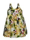 Mahina Hibiscus Girls Sundress