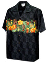 Mai Tai Short Sleeves Border Cotton Aloha Shirt
