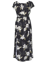 Maka Nani Off Shoulder Ankle Length Rayon Dress