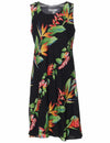 Makaio Short Scoop Neck Hawaiian Dress