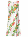 Makaio Short Scoop Neck Hawaiian Dress