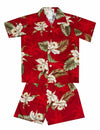 Makani Toddler Boys Hawaiian Shirt Set