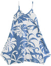 Makapu Girls Scarf Hem Hawaiian Dress