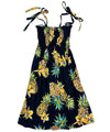 Maui Pineapples Girls Smock Top Dress