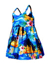 Maui Sunset Girls Hawaiian Sundress