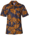 Short Sleeves Men's Cotton Palms Island Shirt