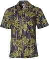 Short Sleeves Men's Cotton Palms Island Shirt