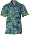 Short Sleeves Men's Cotton Palms Island Shirt