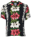 Men's Hibiscus Rayon Panel Island Shirt