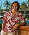 Maui NO KA 'OI Hawaiian Shirt Red