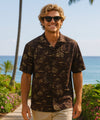 Holo Holo Resort Aloha Shirt Brown
