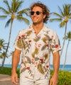 Rayon Wainapanapa Men's Hawaiian Shirt White