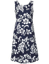 Mid Length Maui Hibiscus Hawaiian Dress