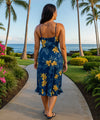 Keilani Orchid Spaghetti Straps Aloha Dress