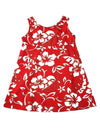 Moana Girls Pareo Tank Top Hawaiian Dress