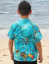 Molokini Boy's Cotton Aloha Shirt