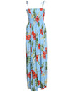 Monstera Lanai Maxi Long Hawaiian Dress