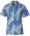 Monstera Leave Short Sleeves Aloha Shirt
