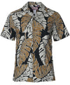 Monstera Leave Short Sleeves Aloha Shirt