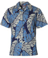Monstera Leave Short Sleeves Aloha Shirt