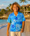 Boys Moonlight Short Sleeves Cotton Hawaiian Shirt