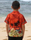 Motorcycles Cotton Boy Aloha Shirt