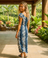 Long Ruffle Luna Muumuu Hawaiian Dress