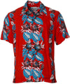 Night-Blooming Retro Rayon Aloha Men's Shirt