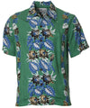 Night-Blooming Retro Rayon Aloha Men's Shirt