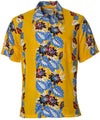 Night-Blooming Retro Rayon Aloha Men's Shirt