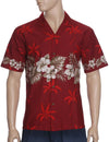 Ohua Aloha Men's Border Hawaiian Shirt