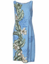Orchid Panel Short Hawaiian Dress