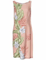Orchid Panel Short Hawaiian Dress
