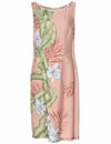 Orchid Panel Short Hawaiian Dress