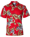 Orchids Cotton Men's Aloha Shirt