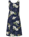 Orchids Knee Length Makani Hawaiian Dress