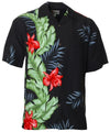 Orchid Panel Rayon Men's Aloha Shirt
